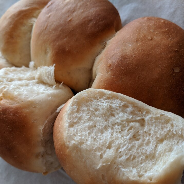 甘さにほっこり♪ポリ袋で簡単ちぎりパン